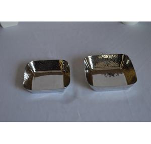 Fancy Stainless Steel Shiny Polish High Quality Premium Classic Look Sq. <b>Deep</b> <b>Bowl</b> Shiny Polish Ice Cream <b>Bowl</b> Vintage Sq. <b>Bowl</b> - Product Image 1