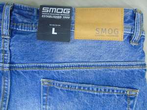 Apparels-pantalones cortos de tela vaquera para hombre, cómodos pantalones cortos de tela vaquera, 100% algodón, longitud hasta la rodilla, marca de marca, marca sobrante, lote de Stock - Product Image 4