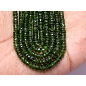 ลูกปัดอัญมณีเหลี่ยมเพชรพลอยรูปไดออปไซด์ทำจากโครเมี่ยม - Product Image 6