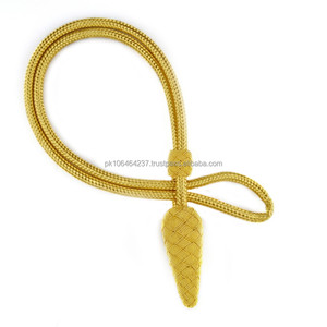 2024 Venta caliente requisito personalizado Logo accesorios francés al aire libre uniforme espada nudos trenza - Product Image 1