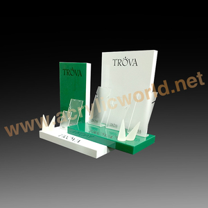 Support de présentation de collier en Perspex épais avec Logo personnalisé pour vitrine de magasin présentoir de bijoux en acrylique présentoirs de bijoux - Product Image 3