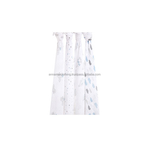 En gros Fabriqué En Inde En Coton Bio Bébé Mousseline Couverture Couverture Avec Échantillon Gratuit - Product Image 1