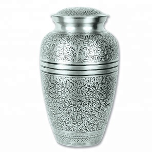 Urna de cremación de METAL, urnas de cremación con nuevo diseño personalizado - Product Image 1