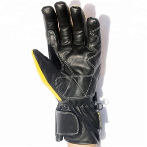 Gants de course Kepap en cuir polyuréthane à doigts entiers avec sangle de poignet réglable et poignées chauffantes pour la moto et les activités de plein air - Product Image 6
