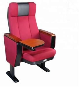 Salle de réunion de chaise d'auditorium <span class=keywords><strong>avec</strong></span> siège de théâtre de tablette d'écriture - Product Image 1