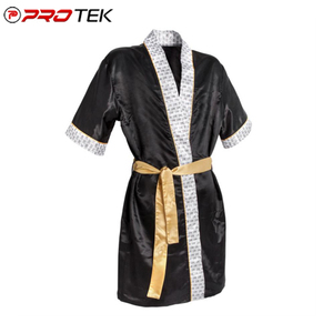 Bata de ropa de boxeo para hombre de alta calidad más vendida en alta demanda Material cómodo de poliéster/satén - Product Image 1
