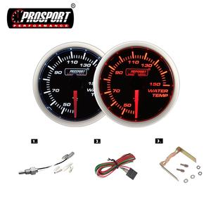 มาตรวัดอุณหภูมิน้ำในรถยนต์สำหรับ prosport 52มม. 12V LED แบบอนาล็อกดีไซน์ใหม่ - Product Image 4