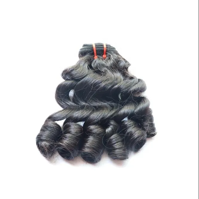 Vietnamese hair company Vigrin Hair Double drawn Natural color Mixed Wavy with Wholesale Price