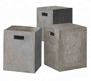 <b>High</b> Quality Concrete Outdoor Furniture Garden Chairs & Coffee <b>Table</b> with Side <b>Stool</b> for School & Home Use - Product Image 5