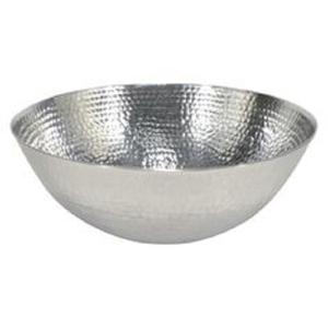 Bol mélangeur en métal brillant martelé en aluminium en métal de qualité supérieure pour la vaisselle de vente chaude bol de service alimentaire à un prix abordable - Product Image 1