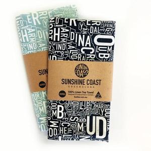 100% Lino impreso GOTS certificado personalizado patrón de rayas toalla de cocina precio barato - Product Image 5