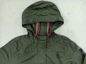 Vêtements de dépassement étiquettes de marque fille enfants à manches longues réglable à capuche coton fermeture éclair vestes d'hiver Bangladeshi Stocklot - Product Image 3