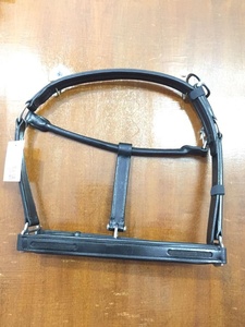 High Quality English Saddle Halters 8 cm Long Leather with Empty Channel on <b>Both</b> Side Nose Piece From India - Product Image 5