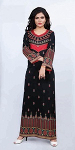 Nueva colección de nuevo diseño de impresión de CRAPE KAFTAN caftán 2018 - Product Image 5