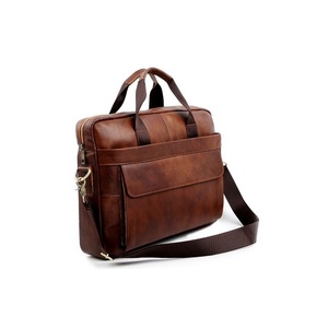 Sacoche pour ordinateur portable en cuir de vache-Sacoche pour ordinateur portable durable en cuir véritable de haute qualité - Product Image 1