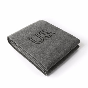 Couvertures en fibre de laine super douce vert olive et gris foncé portables et chauffantes pour la maison d'hiver et la technique tissée de voyage - Product Image 6