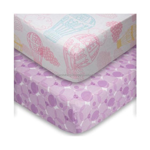 India Top Supplier Best Quality Organic Cotton Baby Fitted Crib Sheet - Product Image 1