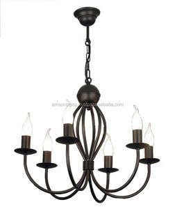 Lustre décoratif pour restaurant, lampe artisanale - Product Image 5