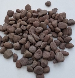 COFFEE TUMBLED PEBBLE MARBLE STONE - Product Image 1