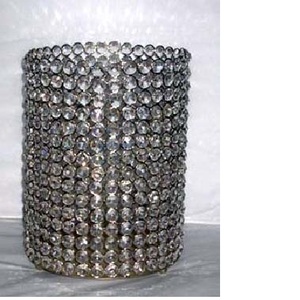 Centre de cristal or pour décorations de mariage - Product Image 2