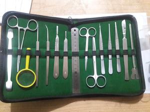 Laboratorio de biología avanzada, Kit de disección para estudiantes de medicina, anatomía, con mango de cuchillo bisturí - Product Image 5