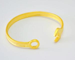 กำไลข้อมือประแจสีทองสำหรับผู้หญิงกำไลข้อมือแฟชั่น - Product Image 2