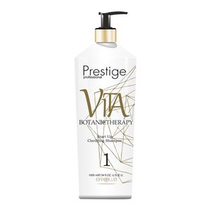 Kit de soin capillaire Prestige Vita Botanotherapy, réparation à la kératine, huile d'argan, formule 2-en-1 pour la restauration et la régénération des cheveux, du cuir chevelu - Product Image 2