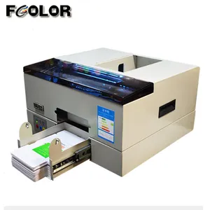 Nieuwe Update CR80 Size Plastic Id-kaart Printer 6 Kleuren