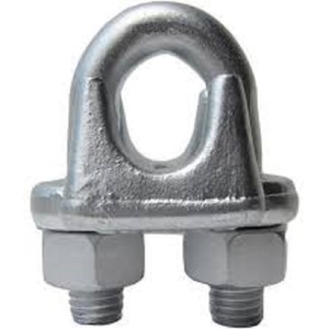 Heavy Duty Rope Clips Durable Industrial Wire Rope <b>Fastening</b> Hardware For Secure Applications - Product Image 1