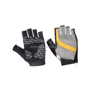 Guantes de Ciclismo de cuero sintético de color personalizados diseñados por el fabricante para ropa deportiva - Product Image 1