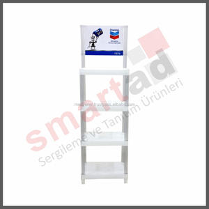 Estante de exhibición de inyección de plástico PP ecológico de alta calidad, soporte de estilo moderno para supermercados y tiendas, estantes de exhibición - Product Image 3