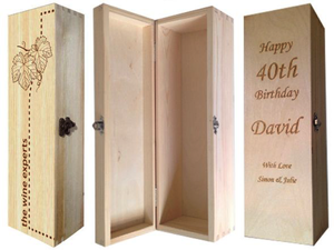 <b>Wooden</b> Wine <b>Box</b>/<b>Wooden</b> <b>Gift</b> Boxes /Single Bottle <b>Wooden</b> Wine <b>Box</b> - Product Image 2