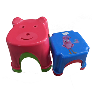 HOAHA Fabricant de tabourets en plastique Articles ménagers en plastique Couleur rouge de haute qualité - Product Image 1