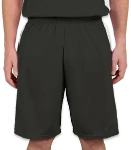 Shorts de logotipo personalizado, roupas esportivas para homens