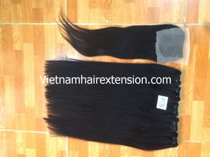 Extensions de cheveux vierges Remy de haute qualité, ondulés, tissage vietnamien, 100g, longueur 8"-40" - Product Image 5