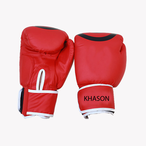 GANTS MMA LOGO PERSONNALISÉ PROFESSIONNEL FIT GANTS DE BOXE CUIR PU PERSONNALISÉ MEILLEUR MUAY THAÏ TRAINING PUNCHING - Product Image 4