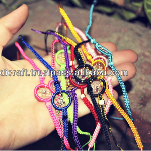 สร้อยข้อมือดักฝันทำมือ ขายส่ง ความสุขทำมือ - Product Image 1