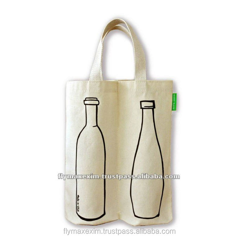Canvas Water Bag/ Canvas Wine Bottle Bag