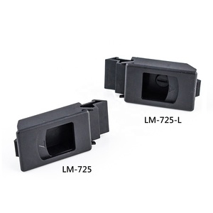 Boîtiers électroniques LM-725-L Glissière en plastique Pousser pour fermer Snap in Flush Verrouillage ouvert Porte coulissante Abs Serrure Slam Loquet - Product Image 2