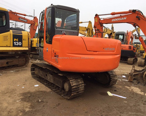 Excavatrice sur chenilles Hitachi ZX70 d'occasion, modèle 2010, avec godet de 0,28 m³, poids opérationnel de 6300 kg, garantie de 12 mois, certifiée CE, à vendre - Product Image 6