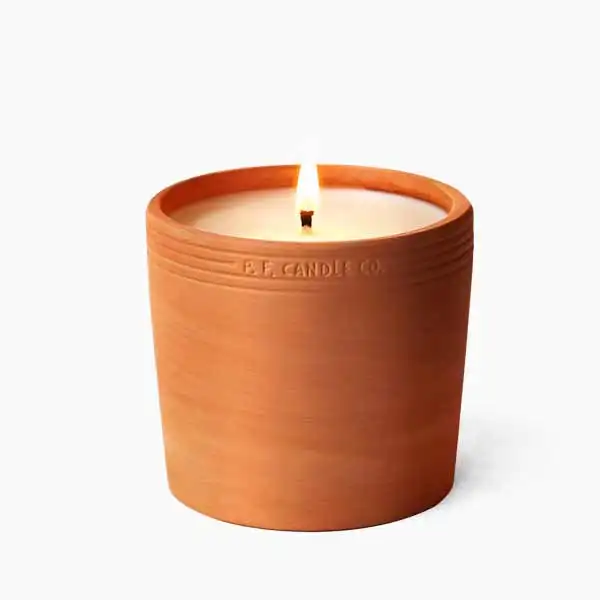 Candela di cera di Terracotta Vasi di Ceramica