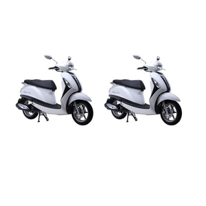 Yamahv ยี่ห้อ-คุณภาพสูง Gas Scooter 125cc รถจักรยานยนต์ (สีน้ำเงิน/สีขาว) Grandev Premium - Product Image 1
