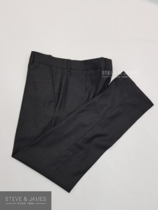 2020 New Design High Quality Steve & James <b>Wool</b> Worsted Smart Casual Men's Trousers with Zipper Fly OEM Service - Product Image 4