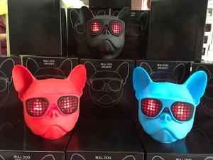 2019 Mini Dog Dazzle LED Fire Flame French Aerobull Nano Wireless Aero Bulldog Speaker outdoor Bass - Product Image 3