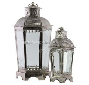 Lanterne à bougie en métal de luxe simple pour la maison, les hôtels, les restaurants et les décorations de mariage pour Noël et d'autres occasions - Product Image 5