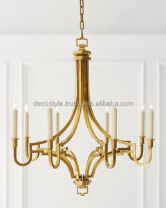 Poli miroir lustre En Laiton - Product Image 4