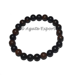<b>Gemstone</b> Obsidian <b>Bracelets</b> For Sale - Product Image 2