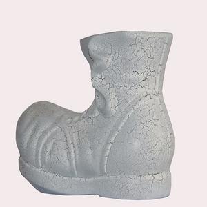 SAO เวียดนามรองเท้าหิน/เซรามิกส์แกะสลักด้วยมือหม้อสีเทาพร้อมโดโลไมต์จากเวียดนาม - Product Image 1