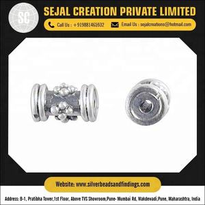 Cuentas de plata esterlina de alta calidad, artesanía exquisita y cuentas de plata esterlina brillantes para suministros de joyería - Product Image 2