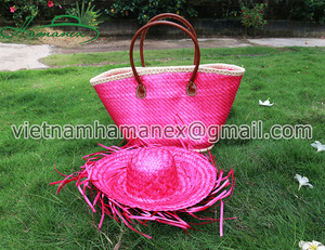 Venta caliente OEM Bolso de paja hecho a mano Precio competitivo Diseño personalizable - Product Image 3